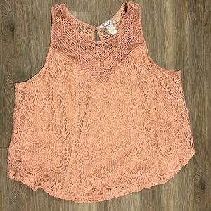 Boho sleeveless top